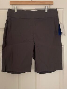 🩳 Apt. 9 Gray Stretch Brynn Bermuda Shorts 🩳